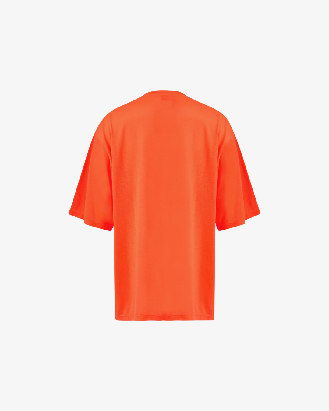 Balenciaga Hi My Name Is Wide Fit T-shirt (Orange)