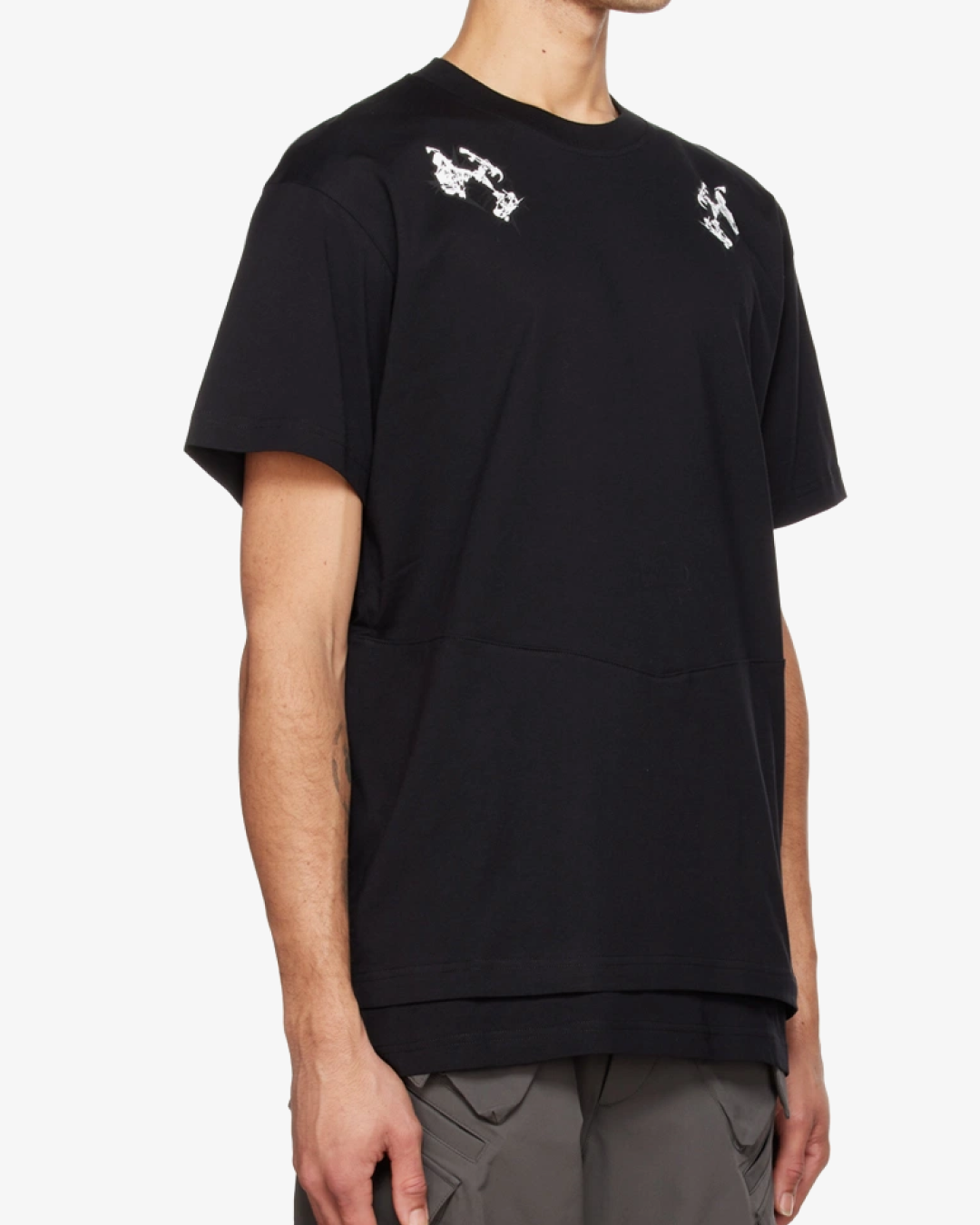 ACRONYM® Black Layered T-Shirt