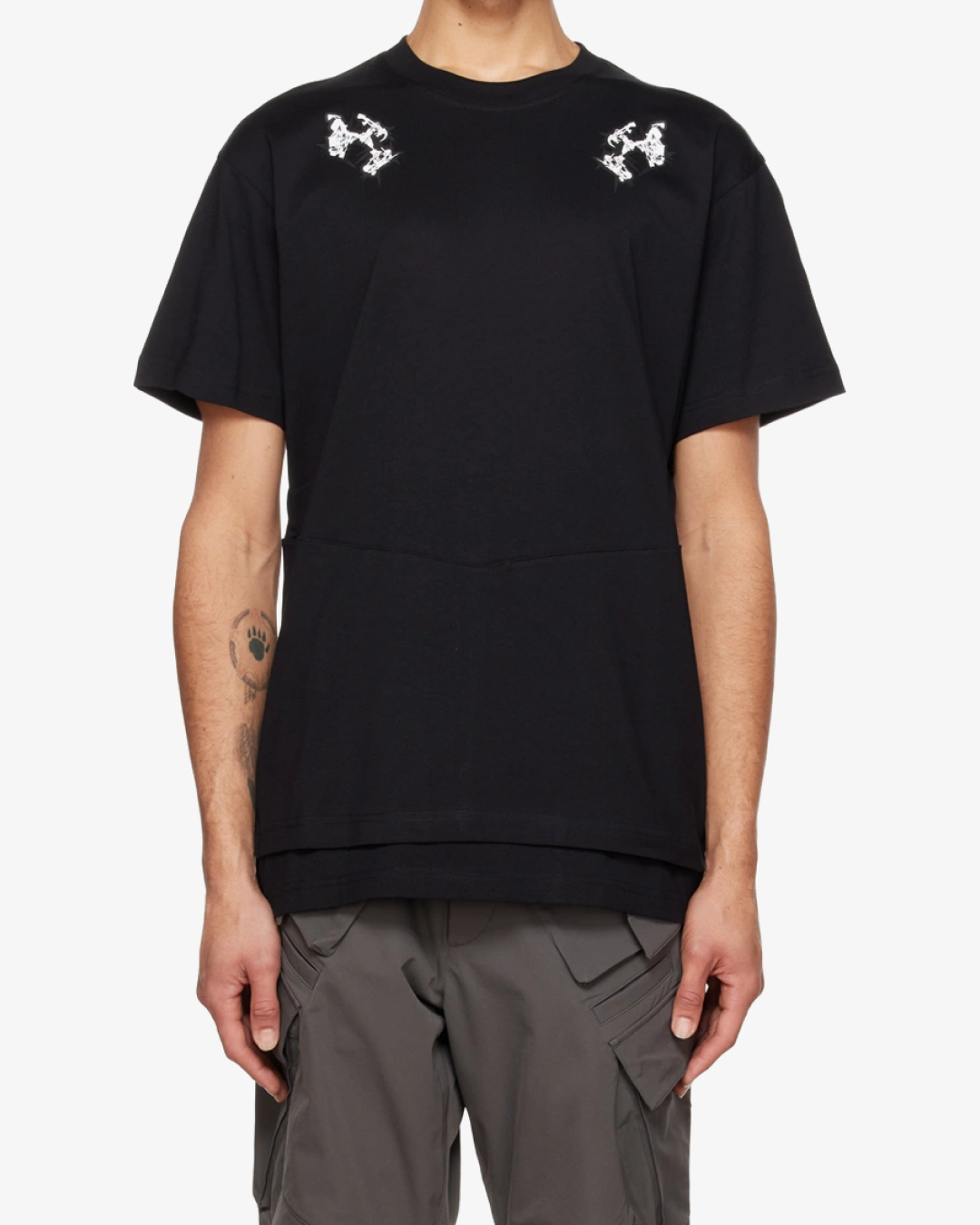 ACRONYM® Black Layered T-Shirt