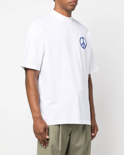 Marcelo Burlon County of Milan Peace Print T-Shirt (White)