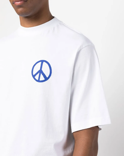 Marcelo Burlon County of Milan Peace Print T-Shirt (White)