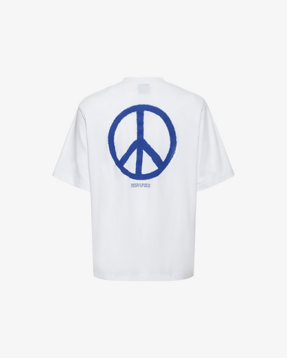Marcelo Burlon County of Milan Peace Print T-Shirt (White)