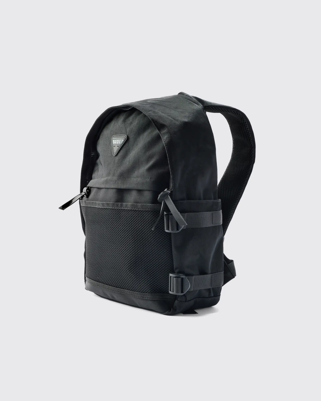 BoohooMAN Man Badge Rucksack (Black)