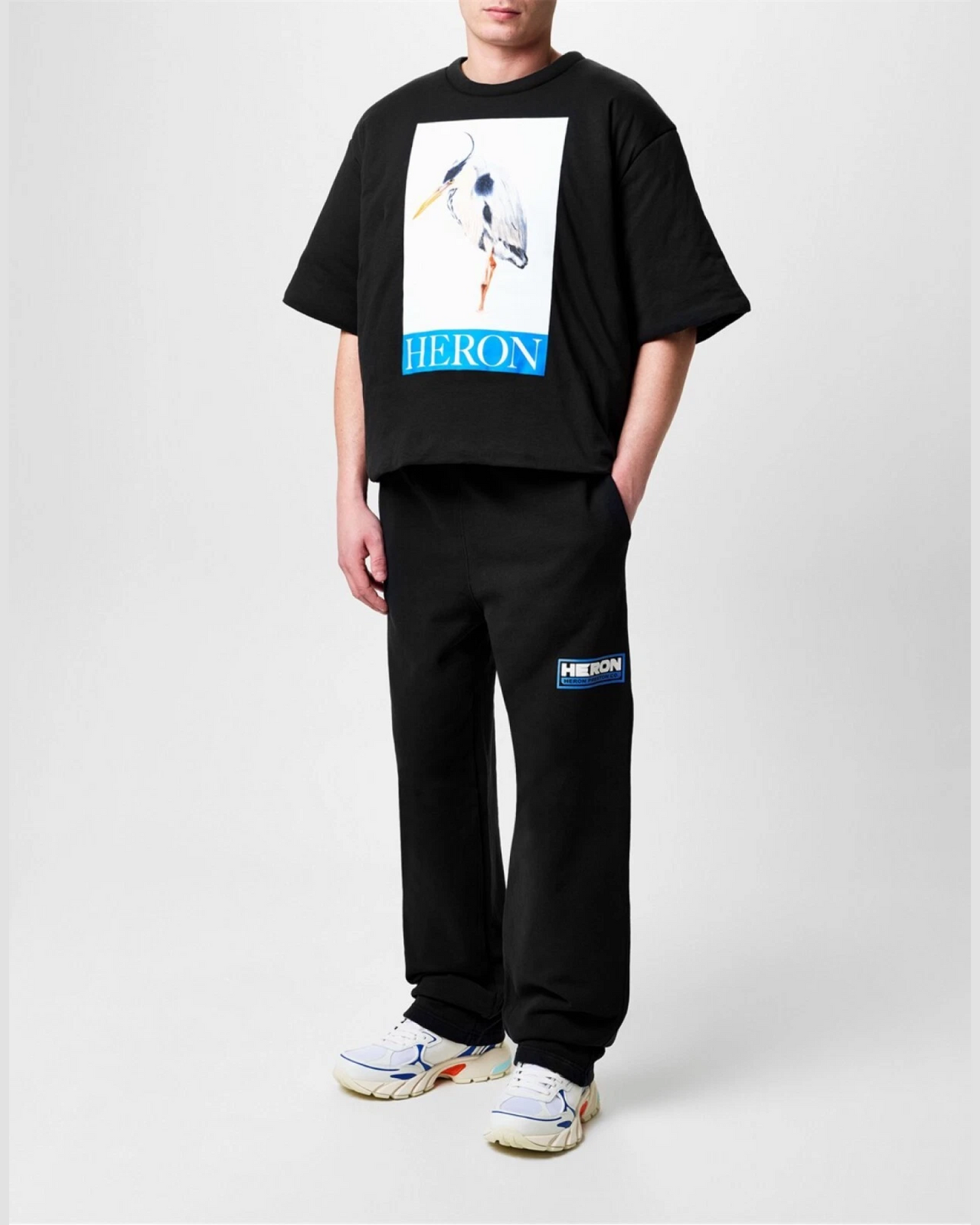 Heron Preston Heron Bird Painted Logo Padded T-Shirt