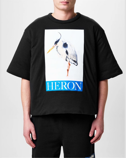 Heron Preston Heron Bird Painted Logo Padded T-Shirt
