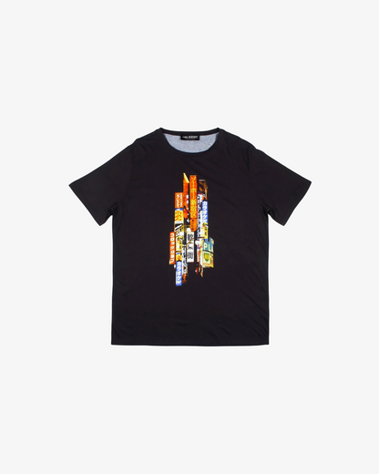 Neil Barrett Graphic Print Crew Neck T-Shirt
