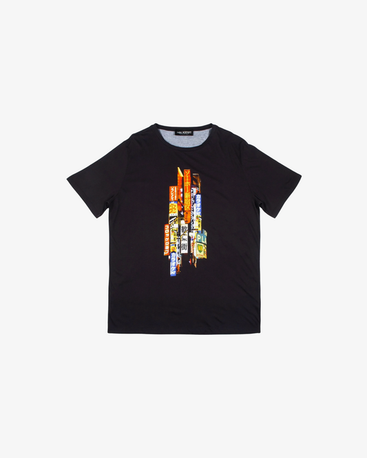 Neil Barrett Graphic Print Crew Neck T-Shirt