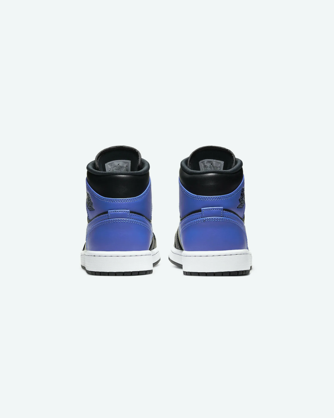 Nike Air Jordan 1 Mid Hyper Royal Black White