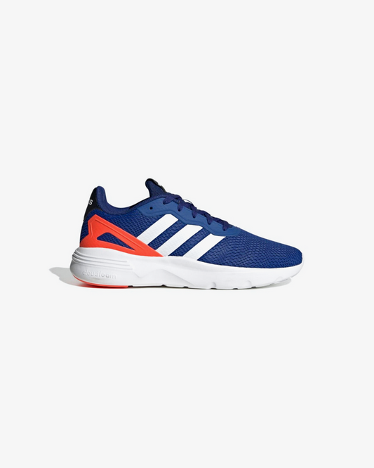 Adidas Men's Nebzed Cloudfoam Lifestyle Running Sneakers In Royal Blue