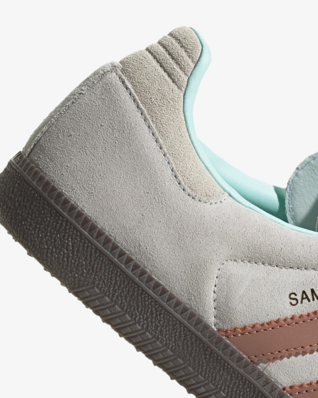 Adidas Samba Originals Crystal White Clay Strata Gum Sneakers