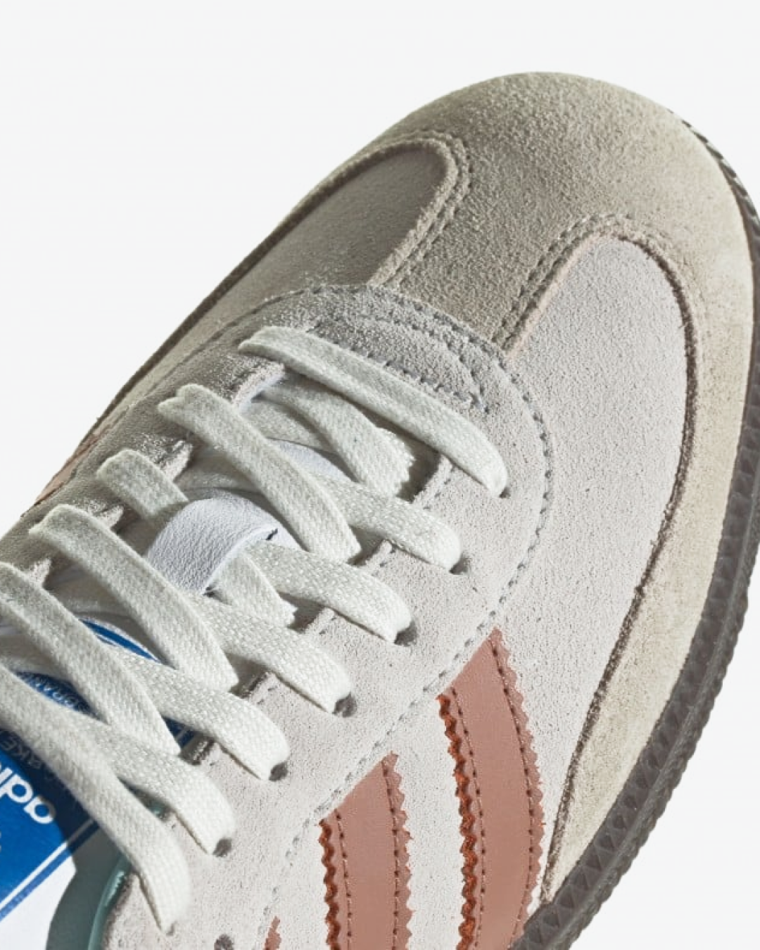 Adidas Samba Originals Crystal White Clay Strata Gum Sneakers