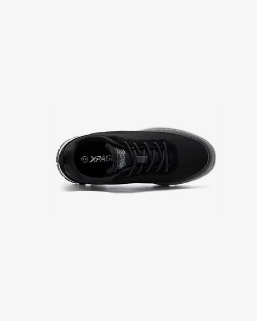 Xpacs Lightweight Lace Up Shoe In Black