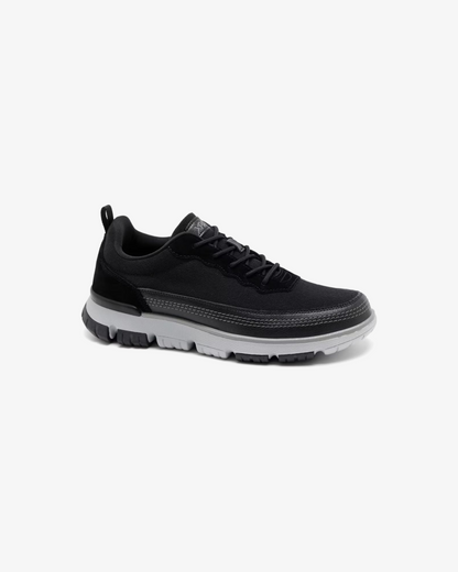 Xpacs Lightweight Lace Up Shoe In Black