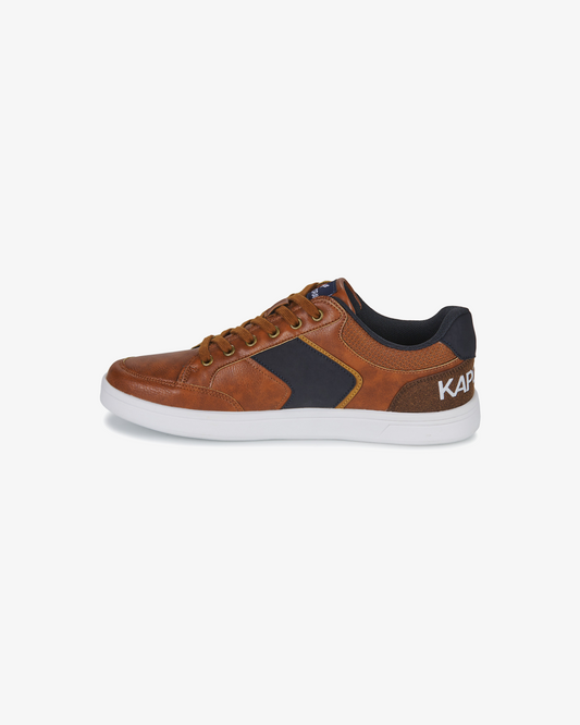 Kaporal Brown Lace Up Sneakers