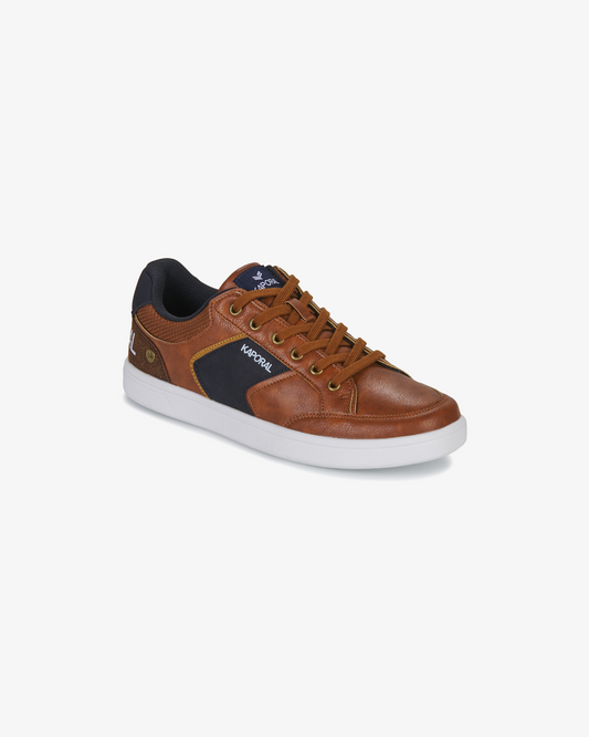 Kaporal Brown Lace Up Sneakers