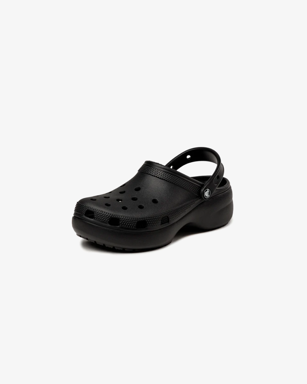 Unisex Classic Platform Clogs in Black