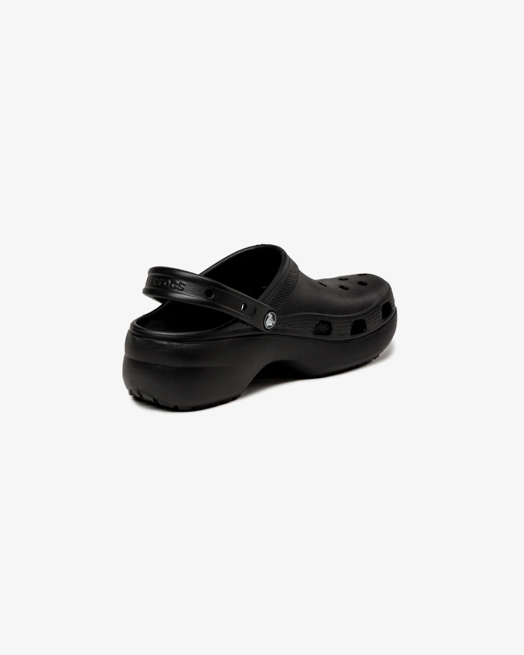 Unisex Classic Platform Clogs in Black