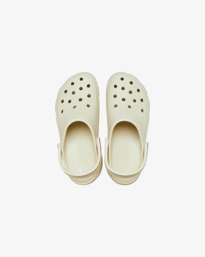 Unisex Classic Platform Clogs In Cream
