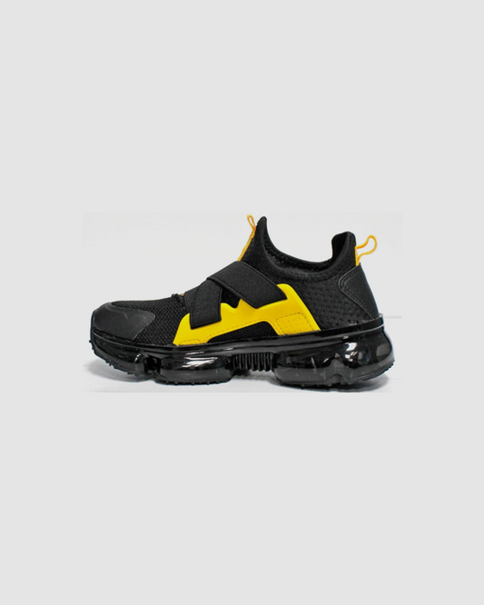 Edition by Forever Link Trendy Sneaker in black and yellow