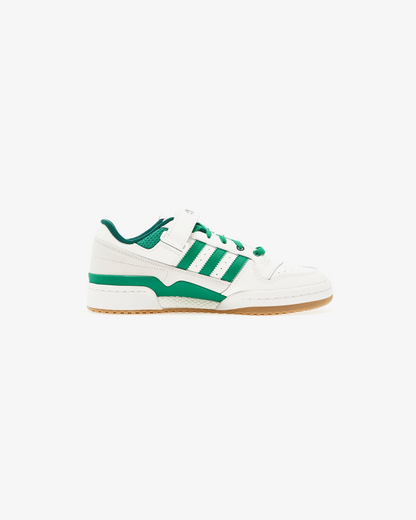 Adidas Originals Forum Low Shoe In Cloud White Green Gum