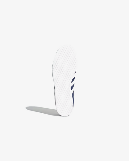 Adidas Originals Gazelle Collegiate Navy White Gold Metallic Sneakers