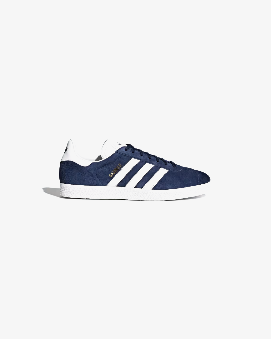 Adidas Originals Gazelle Collegiate Navy White Gold Metallic Sneakers