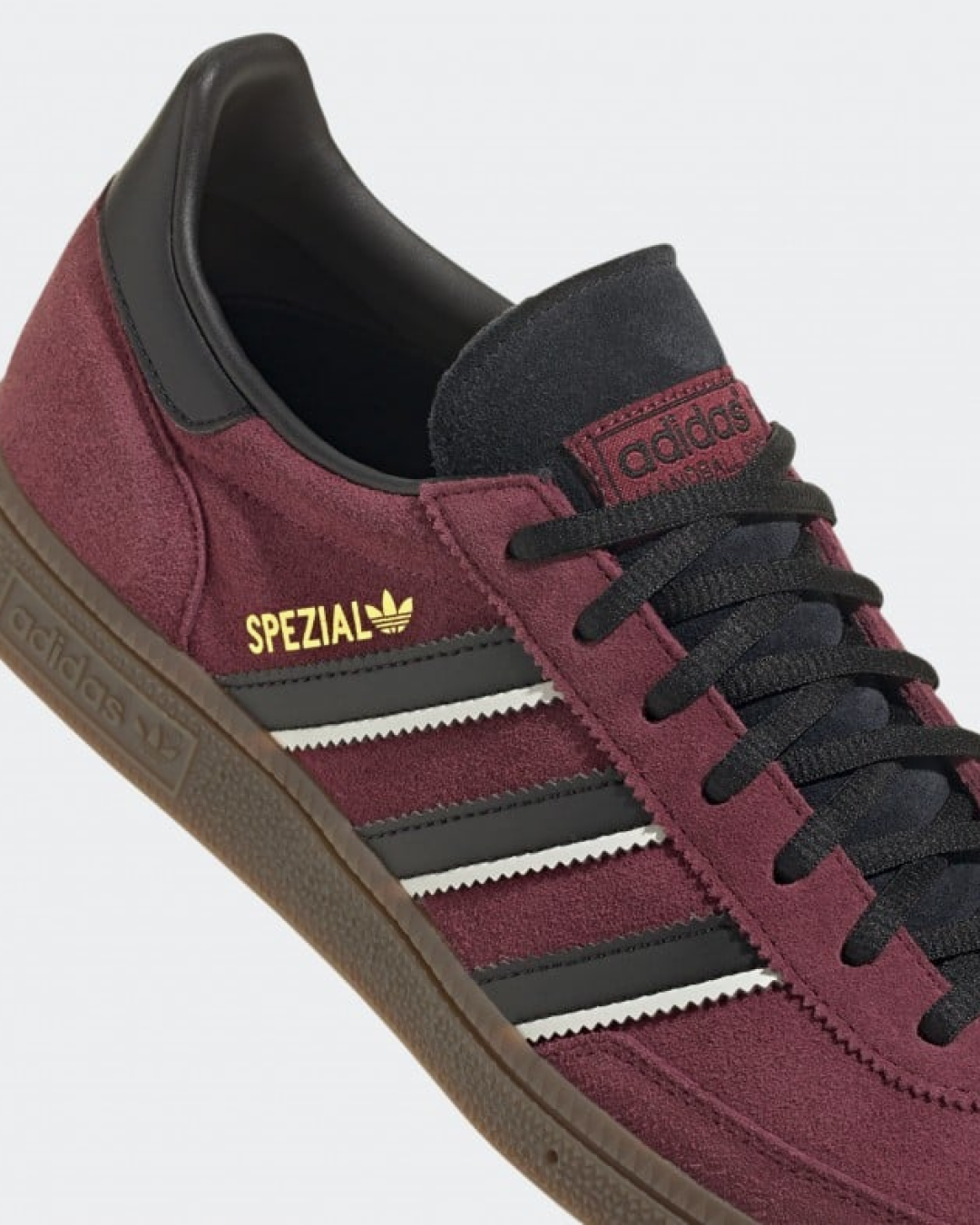 Adidas Originals Handball Spezial Maroon Core Black Crystal White Shoe