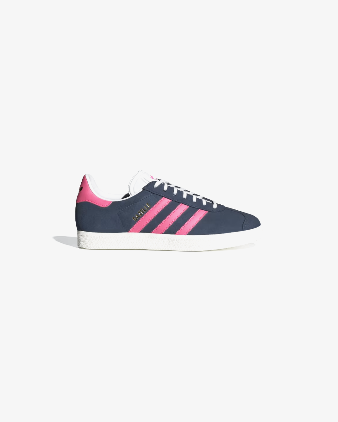 Adidas Originals Gazelle Preloved Ink Lucid Pink Gold Metallic Sneakers