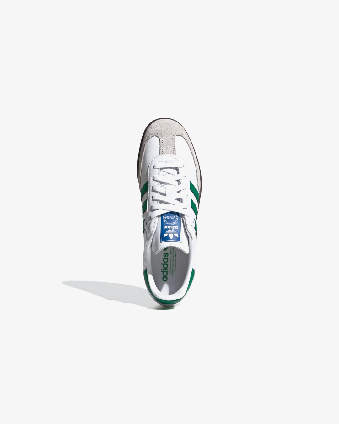 Adidas Samba OG Cloud White Green Supplier Color Sneakers