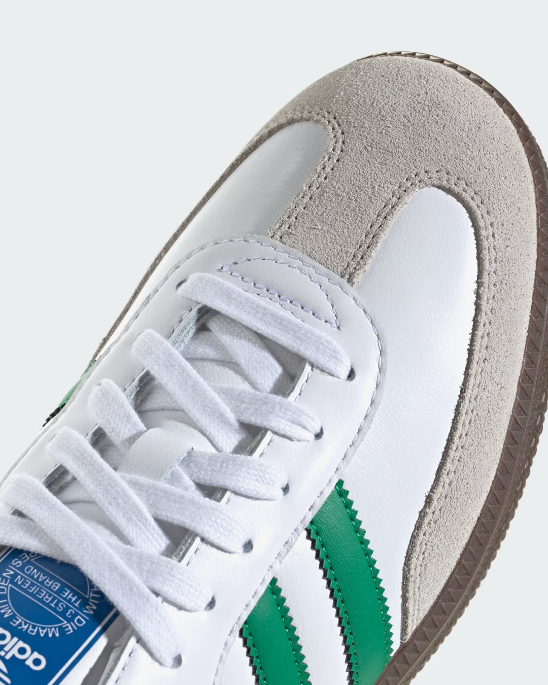 Adidas Samba OG Cloud White Green Supplier Color Sneakers