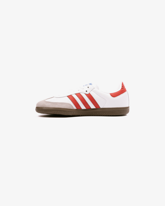 Adidas Samba OG Cloud White Better Scarlet Supplier Colour Sneakers