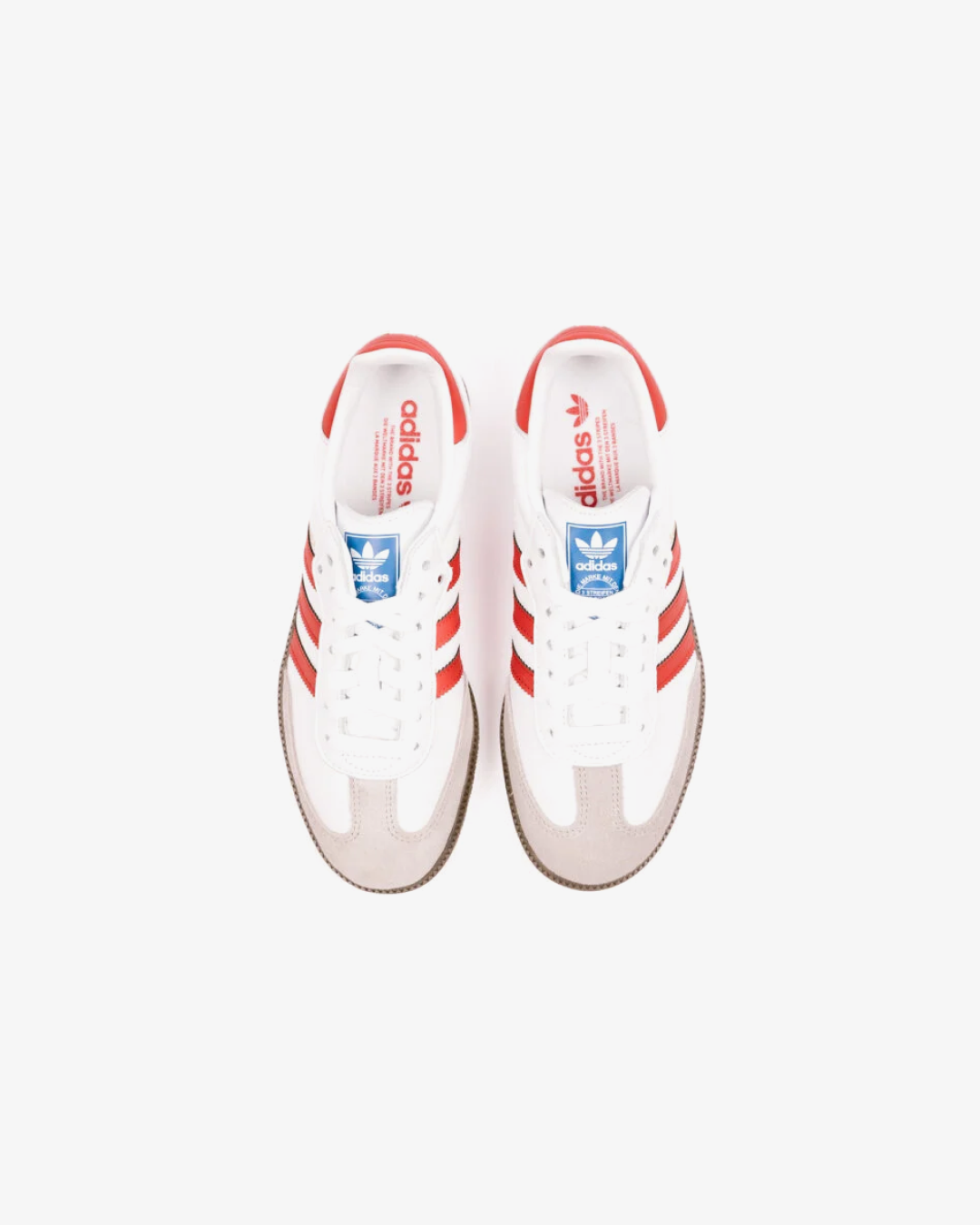 Adidas Samba OG Cloud White Better Scarlet Supplier Colour Sneakers