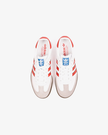 Adidas Samba OG Cloud White Better Scarlet Supplier Colour Sneakers