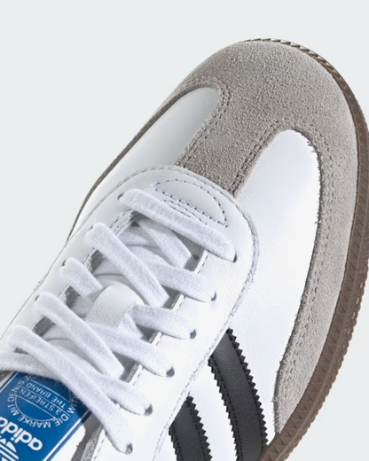 Adidas Samba OG Sneakers In Cloud White Core Black gum