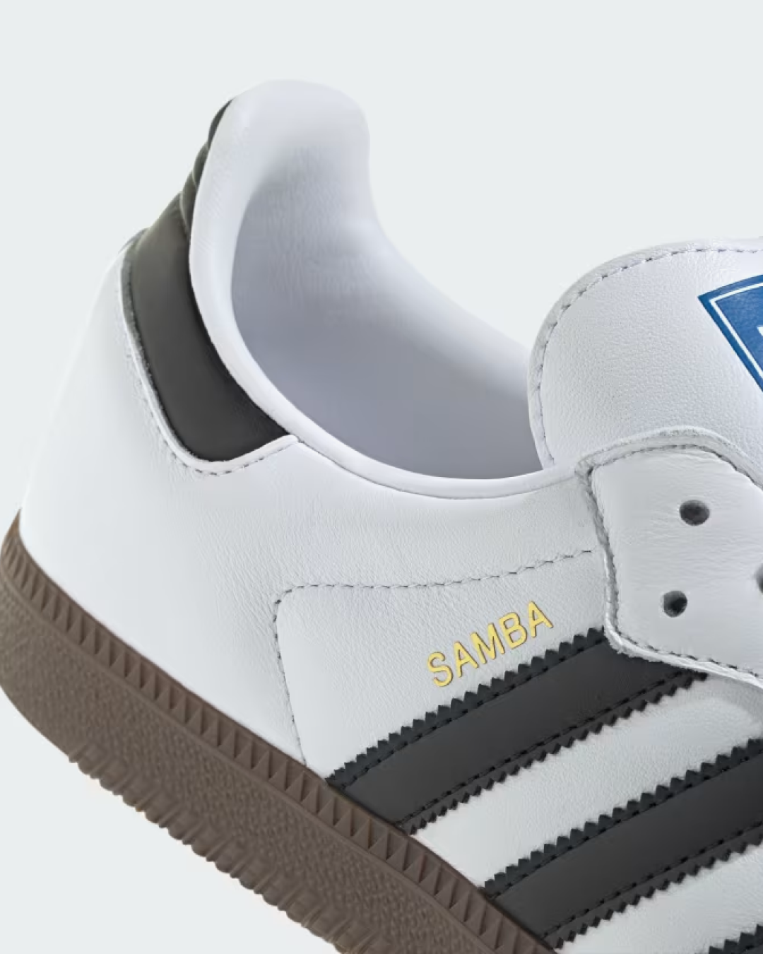 Adidas Samba OG Sneakers In Cloud White Core Black gum
