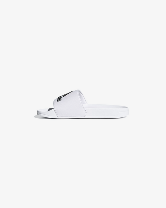 Adidas Adilette Comfort Slide In white And Black