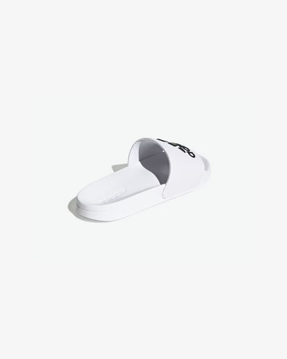 Adidas Adilette Comfort Slide In white And Black