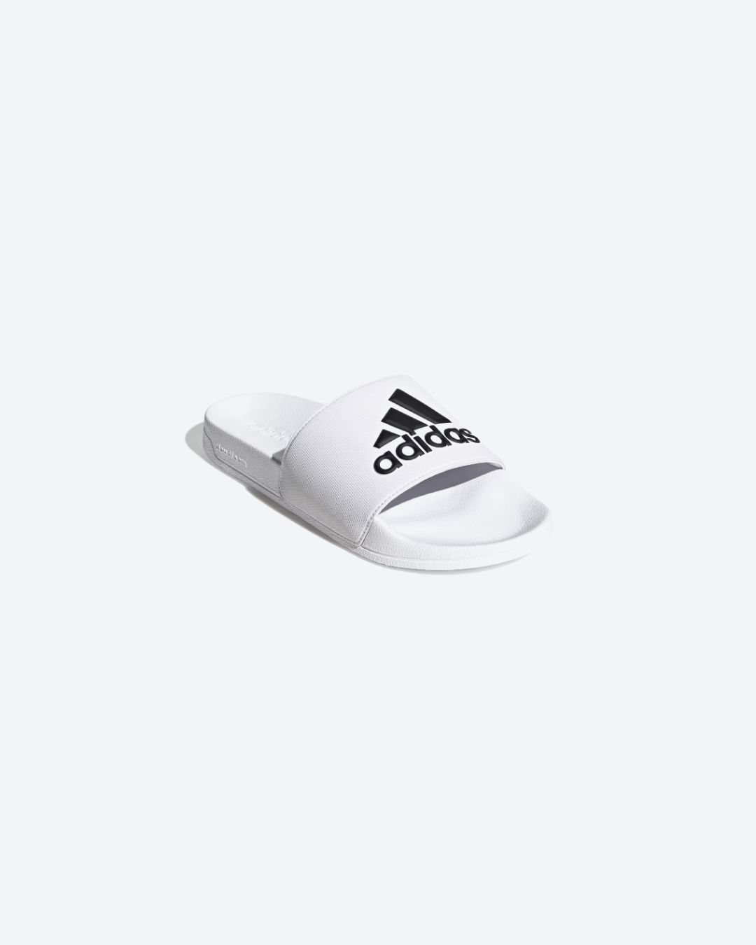 Adidas Adilette Comfort Slide In white And Black