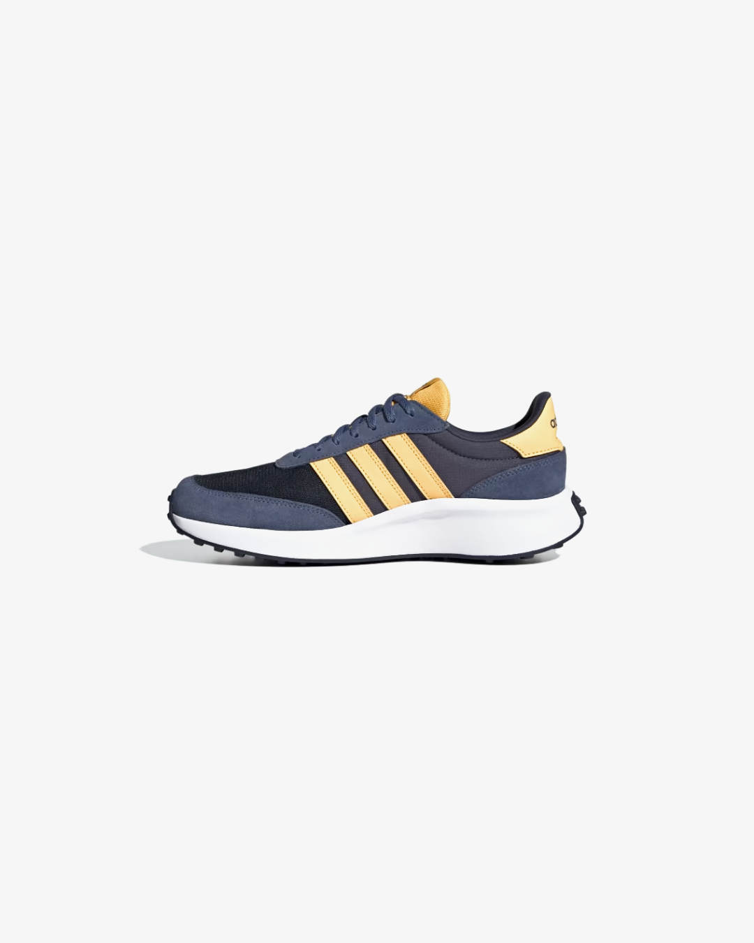 Adidas Run 70s Lifestyle Running Shoes in Legend Ink Bold Gold And Crew Blue