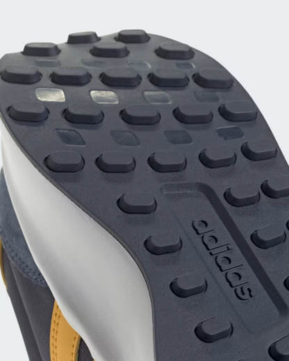 Adidas Run 70s Lifestyle Running Shoes in Legend Ink Bold Gold And Crew Blue