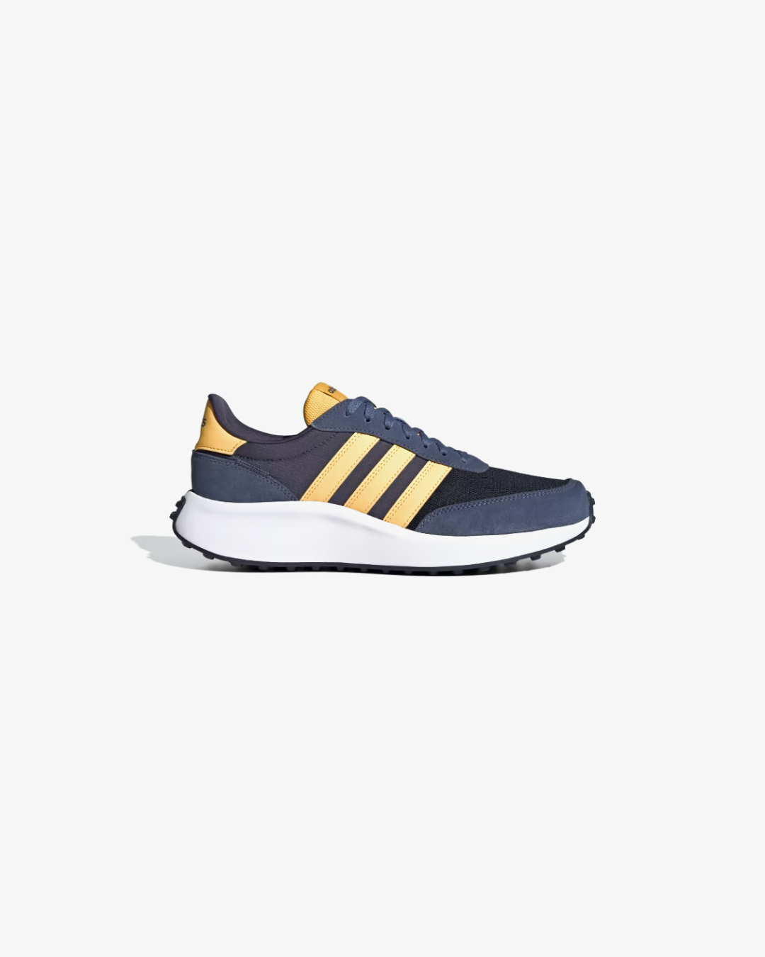 Adidas Run 70s Lifestyle Running Shoes in Legend Ink Bold Gold And Crew Blue