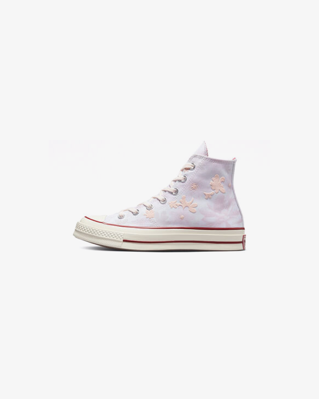 Converse Chuck 70 Hi Egret Barely Rose Cedar Sneakers