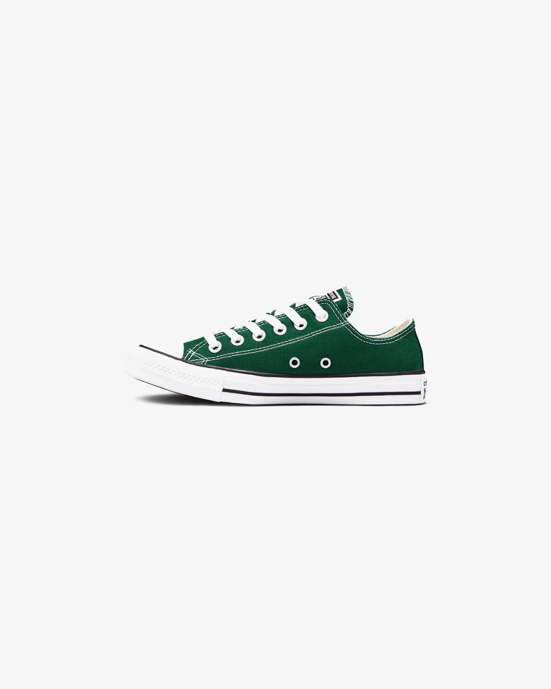Converse Midnight Clover In White And Green Sneakers