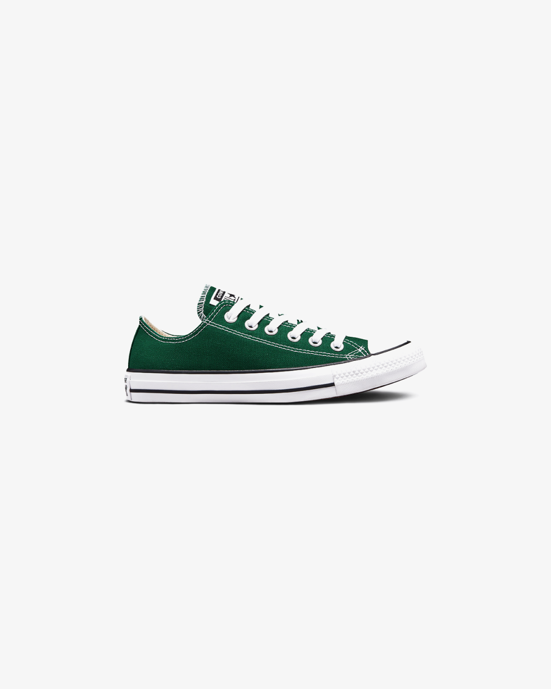 Converse Midnight Clover In White And Green Sneakers
