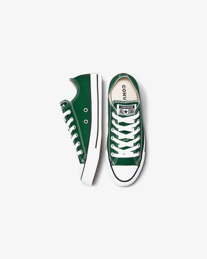 Converse Midnight Clover In White And Green Sneakers