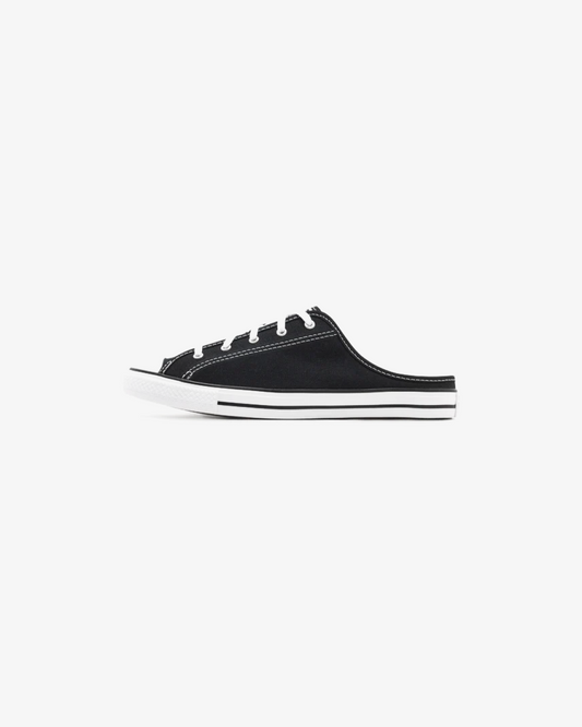 Chuck Taylor All Star Dainty Mule In Black And White Sneakers