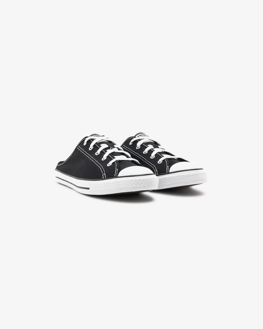 Chuck Taylor All Star Dainty Mule In Black And White Sneakers