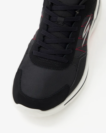Skechers Men’s Go Walk Arch Fit Security In Black/Red Color Sneakers